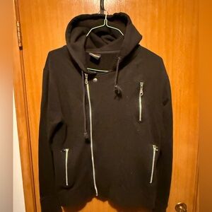 Harley-Davidson Black Jacket with Silver Zipper